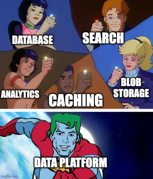 Data platform meme
